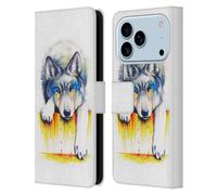 Head Case Designs Officially Licensed Jonas JoJoesArt Jödicke Drowning In Tears Wildlife Leather Wallet Case Compatible With Apple iPhone 17 Pro