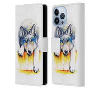 Head Case Designs Officially Licensed Jonas JoJoesArt Jödicke Drowning In Tears Wildlife Leather Wallet Case Compatible With Apple iPhone 13 Pro Max