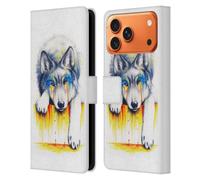 Head Case Designs Officially Licensed Jonas JoJoesArt Jödicke Drowning In Tears Wildlife Leather Wallet Case Compatible With Apple iPhone 17 Pro Max