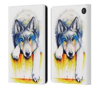Head Case Designs Officially Licensed Jonas JoJoesArt Jödicke Drowning In Tears Wildlife Leather Wallet Case Compatible With Amazon Fire 7 2022