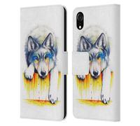 Head Case Designs Officially Licensed Jonas JoJoesArt Jödicke Drowning In Tears Wildlife Leather Wallet Case Compatible With Apple iPhone XR