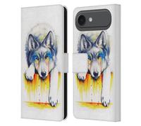 Head Case Designs Officially Licensed Jonas JoJoesArt Jödicke Drowning In Tears Wildlife Leather Wallet Case Compatible With Apple iPhone 17 Air