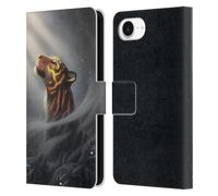 Head Case Designs Officially Licensed Jonas JoJoesArt Jödicke Finding Myself Fantasy Art Leather Wallet Case Compatible With Apple iPhone 16e