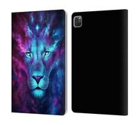 Head Case Designs Officially Licensed Jonas JoJoesArt Jödicke Firstborn Big Cats Leather Wallet Case Compatible With Apple iPad Pro 11 2020/2021 / 2022