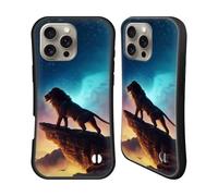 Head Case Designs Officially Licensed Jonas JoJoesArt Jödicke Free Like A Bird Big Cats Hybrid Case Compatible With Apple iPhone 16 Pro Max