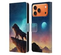 Head Case Designs Officially Licensed Jonas JoJoesArt Jödicke Free Like A Bird Big Cats Leather Wallet Case Compatible With Apple iPhone 17 Pro Max