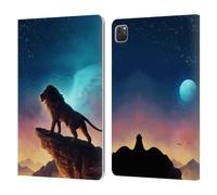 Head Case Designs Officially Licensed Jonas JoJoesArt Jödicke Free Like A Bird Big Cats Leather Wallet Case Compatible With Apple iPad Pro 11 2020/2021 / 2022