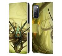 Head Case Designs Officially Licensed Jonas JoJoesArt Jödicke God Of Evanescence Big Cats Leather Wallet Case Compatible With Samsung Galaxy S20 FE / 5G