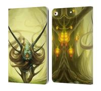 Head Case Designs Officially Licensed Jonas JoJoesArt Jödicke God Of Evanescence Big Cats Leather Wallet Case Compatible With Apple iPad 9.7 2017 / iPad 9.7 2018