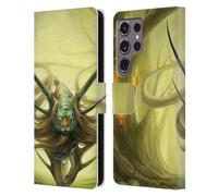 Head Case Designs Officially Licensed Jonas JoJoesArt Jödicke God Of Evanescence Big Cats Leather Wallet Case Compatible With Samsung Galaxy S24 Ultra 5G