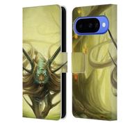 Head Case Designs Officially Licensed Jonas JoJoesArt Jödicke God Of Evanescence Big Cats Leather Wallet Case Compatible With Google Pixel 10