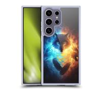 Head Case Designs Officially Licensed Jonas JoJoesArt Jödicke Inner Fight Fantasy Art Gel Case [Military Grade Protection] Compatible with Samsung Galaxy S25 Ultra and Compatible with MagSafe