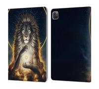 Head Case Designs Officially Licensed Jonas JoJoesArt Jödicke Soul Keeper Wildlife 2 Leather Wallet Case Compatible With Apple iPad Pro 11 2020/2021 / 2022