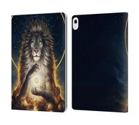 Head Case Designs Officially Licensed Jonas JoJoesArt Jödicke Soul Keeper Wildlife 2 Leather Wallet Case Compatible With Apple iPad Air 13 2024/2025