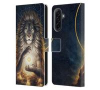 Head Case Designs Officially Licensed Jonas JoJoesArt Jödicke Soul Keeper Wildlife 2 Leather Wallet Case Compatible With Samsung Galaxy A17 4G / 5G