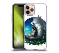 Head Case Designs Officially Licensed Jonas JoJoesArt Jödicke Wolf Princess Wildlife 2 Gel Case [Military Grade Protection] Compatible with Apple iPhone 11 Pro and Compatible with MagSafe