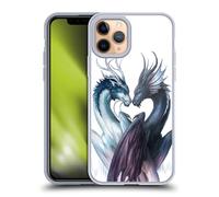 Head Case Designs Officially Licensed Jonas JoJoesArt Jödicke Yin And Yang Dragons Wildlife 2 Gel Case [Military Grade Protection] Compatible with Apple iPhone 11 Pro and Compatible with MagSafe
