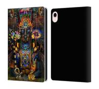 Head Case Designs Officially Licensed Jumbie Art Anubis Gods and Goddesses Leather Wallet Case Compatible With Apple iPad mini (2021/2024)