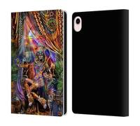 Head Case Designs Officially Licensed Jumbie Art Bastet Gods and Goddesses Leather Wallet Case Compatible With Apple iPad mini (2021/2024)