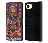 Head Case Designs Officially Licensed Jumbie Art Brahma Gods and Goddesses Leather Wallet Case Compatible With Apple iPhone 16e