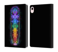 Head Case Designs Officially Licensed Jumbie Art Chakras Visionary Leather Wallet Case Compatible With Apple iPad mini (2021/2024)