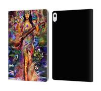 Head Case Designs Officially Licensed Jumbie Art Saraswatti Gods and Goddesses Leather Wallet Case Compatible With Apple iPad Air 13 2024/2025