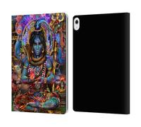 Head Case Designs Officially Licensed Jumbie Art Shiva Gods and Goddesses Leather Wallet Case Compatible With Apple iPad Air 13 2024/2025