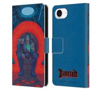 Head Case Designs Officially Licensed Justice League DC Comics #1 Cover Darkseid Comic Art Leather Wallet Case Compatible With Apple iPhone 16e