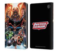Head Case Designs Officially Licensed Justice League DC Comics #10 Darkseid War Comic Book Covers Leather Wallet Case Compatible With Amazon Fire 7 2022