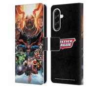 Head Case Designs Officially Licensed Justice League DC Comics #10 Darkseid War Comic Book Covers Leather Wallet Case Compatible With Samsung Galaxy A56 5G