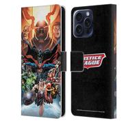 Head Case Designs Officially Licensed Justice League DC Comics #10 Darkseid War Comic Book Covers Leather Wallet Case Compatible With Samsung Galaxy S25 FE