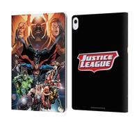 Head Case Designs Officially Licensed Justice League DC Comics #10 Darkseid War Comic Book Covers Leather Wallet Case Compatible With Apple iPad Air 13 2024/2025