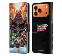 Head Case Designs Officially Licensed Justice League DC Comics #10 Darkseid War Comic Book Covers Leather Wallet Case Compatible With Apple iPhone 17 Pro Max