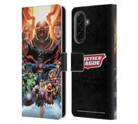 Head Case Designs Officially Licensed Justice League DC Comics #10 Darkseid War Comic Book Covers Leather Wallet Case Compatible With Samsung Galaxy A17 4G / 5G