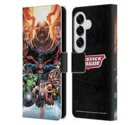 Head Case Designs Officially Licensed Justice League DC Comics #10 Darkseid War Comic Book Covers Leather Wallet Case Compatible With Samsung Galaxy S26