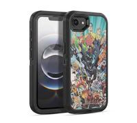 Head Case Designs Officially Licensed Justice League DC Comics #100 Variant Teen Titans Comic Art Ultra-Armoured Shockproof Case [Military Grade] Compatible With Apple iPhone 16e / iPhone 17e