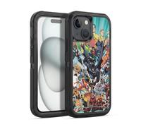 Head Case Designs Officially Licensed Justice League DC Comics #100 Variant Teen Titans Comic Art Ultra-Armoured Shockproof Case [Military Grade Protection] Compatible With Apple iPhone 15