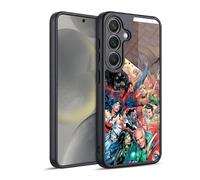 Head Case Designs Officially Licensed Justice League DC Comics #34 Group Comic Book Covers Gel Armour Case [Military Grade Protection] Compatible With Samsung Galaxy S24 5G