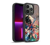 Head Case Designs Officially Licensed Justice League DC Comics #34 Group Comic Book Covers Gel Armour Case [Military Grade Protection] Compatible With Apple iPhone 13 Pro