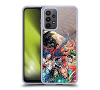Head Case Designs Officially Licensed Justice League DC Comics #34 Group Comic Book Covers Gel Case [Military Grade Protection] Compatible With Samsung Galaxy A23 / 5G (2022)
