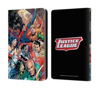 Head Case Designs Officially Licensed Justice League DC Comics #34 Group Comic Book Covers Leather Wallet Case Compatible With Amazon Kindle 11th Gen 6in 2022
