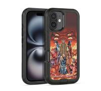 Head Case Designs Officially Licensed Justice League DC Comics #4 Sons Of Trigon Teen Titans Comic Art Ultra-Armoured Shockproof Case [Military Grade Protection] Compatible With Apple iPhone 16