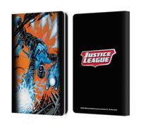 Head Case Designs Officially Licensed Justice League DC Comics Blue Beetle Other Members Comic Art Leather Wallet Case Compatible With Amazon Kindle Paperwhite 6