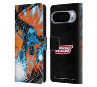 Head Case Designs Officially Licensed Justice League DC Comics Blue Beetle Other Members Comic Art Leather Wallet Case Compatible With Google Pixel 10 Pro XL