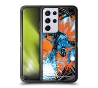 Head Case Designs Officially Licensed Justice League DC Comics Blue Beetle Other Members Comic Art Ultra-Armoured Shockproof Case [Military Grade] Compatible With Samsung Galaxy S21 Ultra 5G