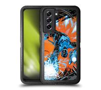 Head Case Designs Officially Licensed Justice League DC Comics Blue Beetle Other Members Comic Art Ultra-Armoured Shockproof Case [Military Grade Protection] Compatible With Samsung Galaxy S21 FE 5G
