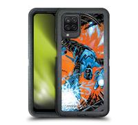 Head Case Designs Officially Licensed Justice League DC Comics Blue Beetle Other Members Comic Art Ultra-Armoured Shockproof Case [Military Grade Protection] Compatible With Samsung Galaxy A12 (2020)