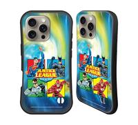 Head Case Designs Officially Licensed Justice League DC Comics Box Supreme Team Hybrid Case Compatible With Apple iPhone 16 Pro