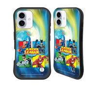 Head Case Designs Officially Licensed Justice League DC Comics Box Supreme Team Hybrid Case Compatible With Apple iPhone 16
