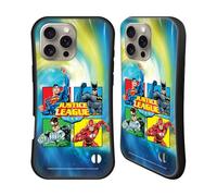 Head Case Designs Officially Licensed Justice League DC Comics Box Supreme Team Hybrid Case Compatible With Apple iPhone 16 Pro Max